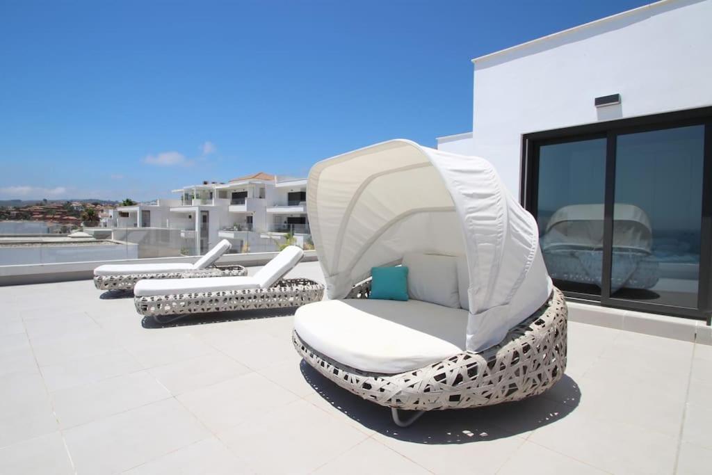 Ferienwohnung Luxurious Penthouse With Huge Panoramic Terrace San Roque  Exterior foto