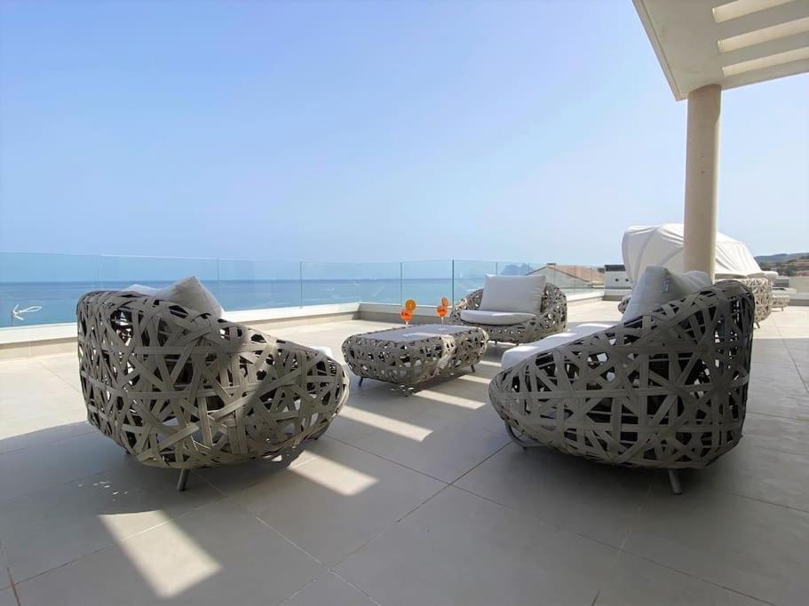 Ferienwohnung Luxurious Penthouse With Huge Panoramic Terrace San Roque  Exterior foto
